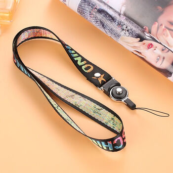 手机挂绳挂脖oppo长短手机绳男女潮款个性宽带时尚卡通卡套挂绳旦榄