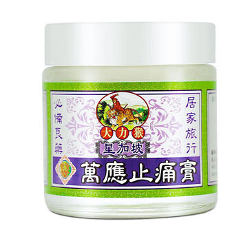 香港直邮怡安堂星加坡大力猴万应止痛膏65g原装头晕头l痛跌打 大力猴
