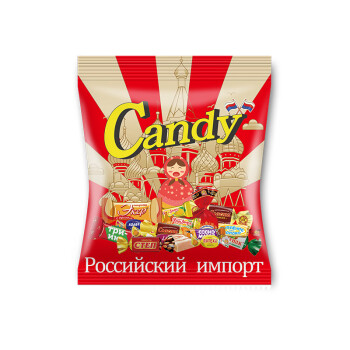 slavyanka斯拉夫 趣咔哆高端混合糖果500g 俄罗斯进口代可可脂巧克力婚庆情人节糖果喜糖
