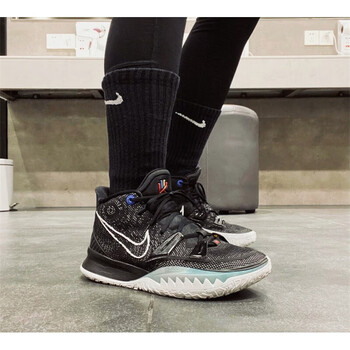 kyrie 7 gs7白金大童女子缓震透气实战篮球跑步鞋ct4080 黑白 ct4080