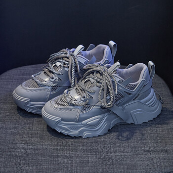 fengpilang卡迪高女鞋官方风格ins韩版新款老爹鞋女2023春秋季学生