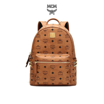 Mcm双肩包 Mcm 奢侈品中性stark Visetos系列干邑色logo图案经典小号手提双肩包mmkaave15co001 行情报价价格评测 京东