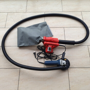 角磨机吸尘罩小防尘罩打磨切割罩集尘罩石材混凝土手磨机防护罩吸尘4