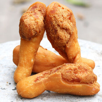 腾旺纳跃鸡腿酥香酥潮汕特产儿时零食油炸香酥鸡腿80后经典面粉素食品