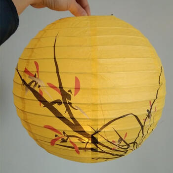 星期树古风纸灯灯笼装饰中式手提花灯汉服元宵春节新年挂饰舞蹈红灯笼