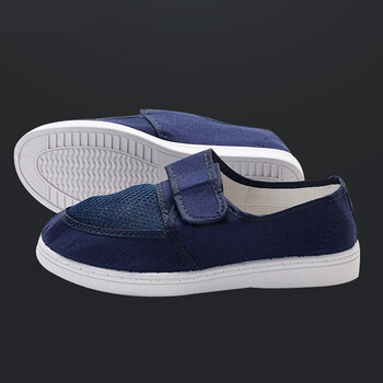 鞋加厚软底洁净鞋无尘鞋工厂车间工作鞋透气防臭净化防尘鞋 pvc底