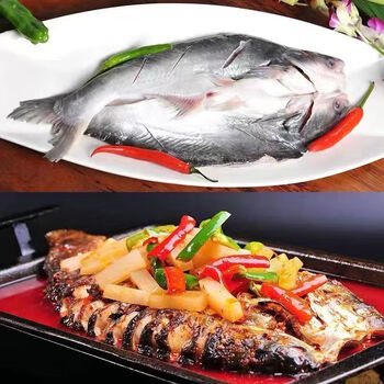 渔水依开背巴沙鱼新鲜冷冻龙利鱼凌波鱼带皮巴沙鱼龙利鱼烤鱼专用湄公