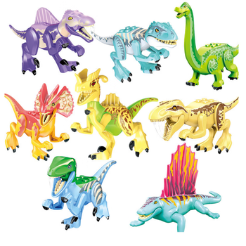 乐高(lego)恐龙世界积木拼装玩具智力动脑拼插男孩侏罗纪霸王龙来袭