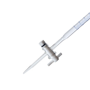 纳仕徳 ws4005 滴定管 酸碱式滴定管 四氟滴定管 实验室玻璃刻度管