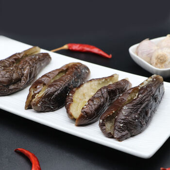 东北蒜茄子泡菜咸菜朝鲜族延边小茄子腌菜农家自制整箱散装下饭5斤装