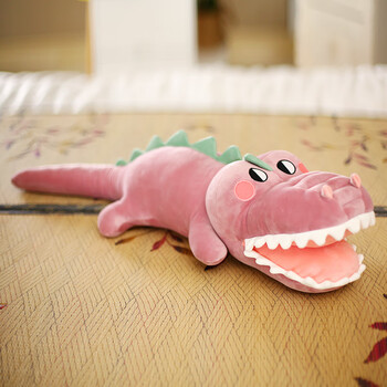 京佳鳄鱼抱枕公仔毛绒玩具大号枕头抱着睡觉床上长条男女孩布娃娃玩偶