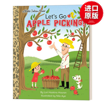 little golden book 我们去摘苹果吧