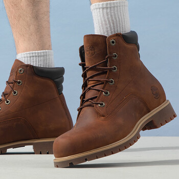 timberland添柏岚马丁靴男鞋秋冬户外徒步登山鞋休闲机能工装牛皮鞋a1