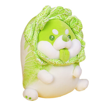 尚绒坊2022蔬菜精灵白菜狗玩偶公仔赛特嘟嘟毛绒玩具睡觉抱枕女生趴款