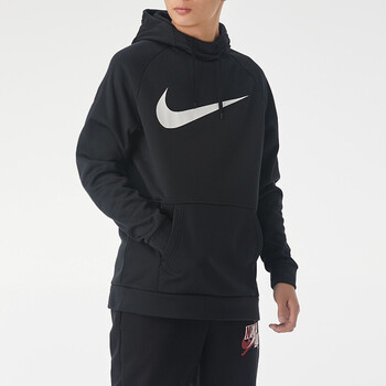 nike耐克男装卫衣新款大勾运动服连帽防风跑步训练透气休闲套头衫ck