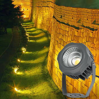 奥兹普顿照树灯超亮绿化草坪射灯led投光灯户外射灯防水庭院灯室外