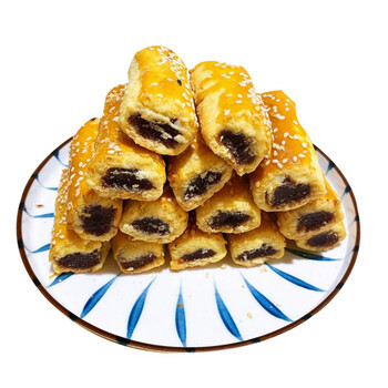 鲍师傅糕点 500g/袋 鲍师傅山楂酥 山楂条山楂小饼网红排队美食
