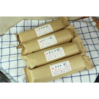 100枚手工挂面面条空心面蔬菜面防潮热封包装袋包装纸 棕色500g纸袋