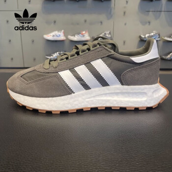 (adidas)三葉草跑步鞋男鞋2023秋冬季新款retropy e5休閒耐磨運動鞋