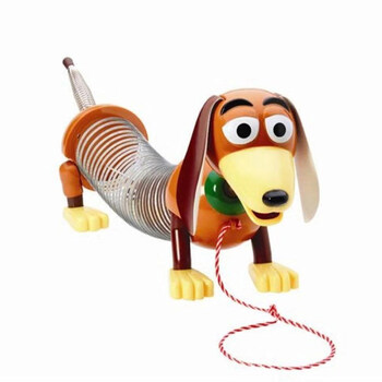 光年胡迪警长翠丝玩具手办模型玩偶公仔说话发声 弹簧狗(身体可伸缩)