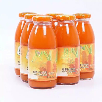 土家爱饶阳喜奥胡萝卜汁饮品上好佳喜奥胡萝卜汁果蔬汁饮料河北衡水