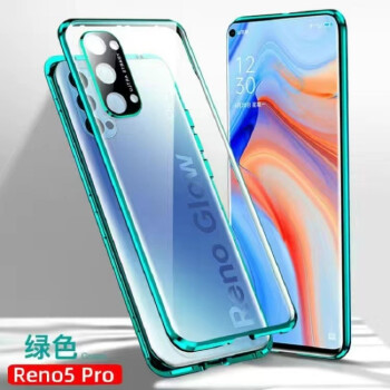 似畫中人opporeno5k手機殼高清防摔reno5pro超薄全包防摔雙面玻璃鏡頭