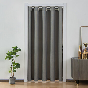 空调门帘隔冷隔热门帘隔断帘家用免打孔卧室空调厨房柜子试衣间遮挡