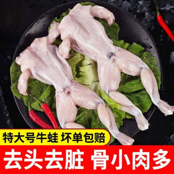 牛蛙肉批發新鮮鮮活加工冷凍去皮去內臟牛蛙腿牛蛙半成品 錦祥橙 牛蛙