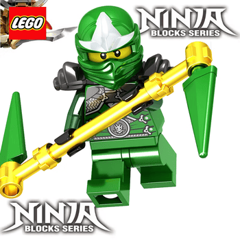 第三方便宜ninja髙积木幻影忍者禁术卷轴之力劳埃德赞男拼装玩具9浅 