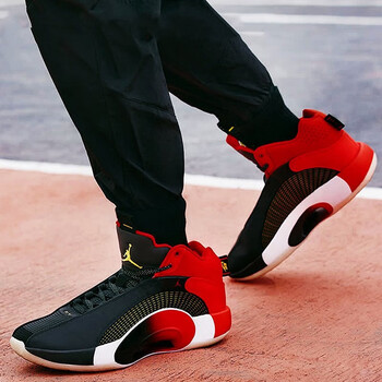 jordan 35   aj35  实战篮球鞋dh3128-100 dd2234-001 红黑黄 刮刮 