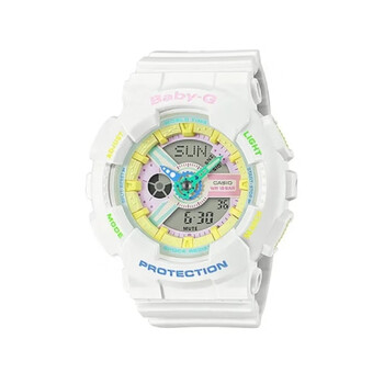 卡西欧casiobabyg系列防水运动冰淇淋马卡龙装饰系风格配色石英机芯女