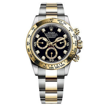 劳力士rolex瑞士手表宇宙计型迪通拿系列机械腕表m1165030011间金迪黑