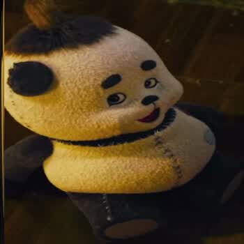 黄渤电影外太空的莫扎特公仔毛绒玩具印小天熊猫布娃娃玩偶女抖音同款