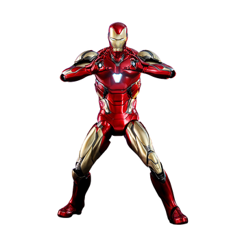 发】hot toys  复仇者联盟4 钢铁侠 人偶模型 高约32c 钢铁侠mk85