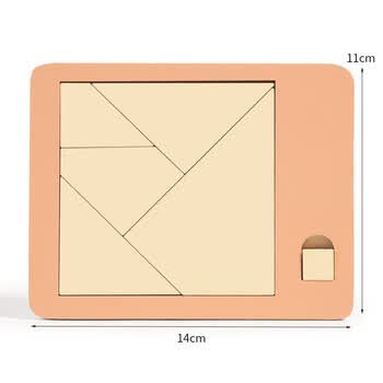 puzzle小众休闲解闷拼板十级挑战不可能 拼图玩具 挑战不可能【正方形