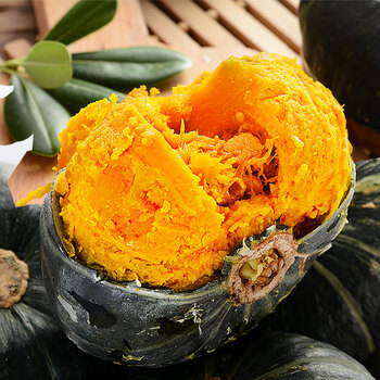 程姑娘贝贝南瓜正宗新鲜小南瓜栗面粉糯 单果3-6两 精选9斤