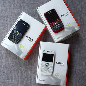 诺基亚e63全键盘经典原装库存塞班s60v3智能手机备用怀