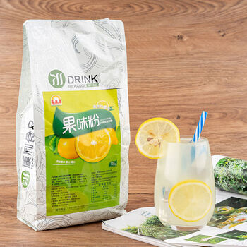 果珍粉阳光甜橙汁500g-1000g芒果水蜜桃柠檬速溶饮料果汁粉酸梅粉