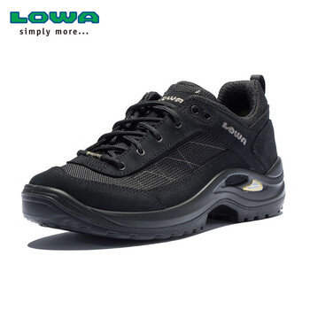 lowa 德国 徒步鞋作战靴户外防水登山鞋 taurus ii gtx 进口女款 黑色