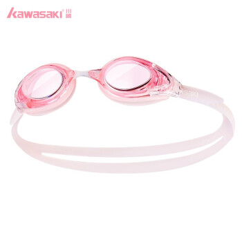 kawasaki川崎泳镜防水防雾高清男女潜水眼镜游泳装备 GS-531 粉色