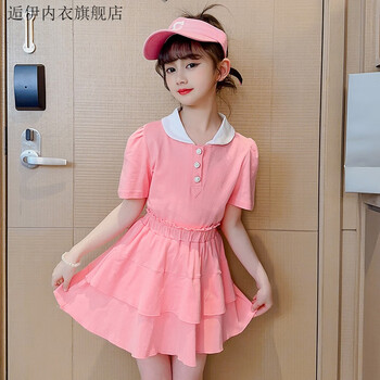 逅伊女童夏装短袖套装女孩中大儿童装时髦网红炸街洋气夏季潮衣服9岁8