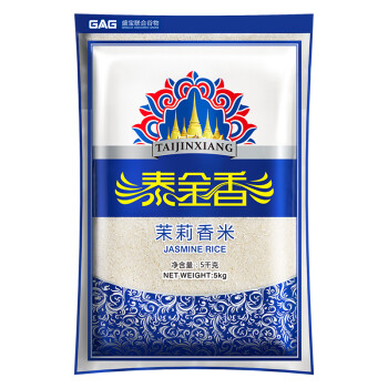盛宝 泰金香 茉莉香米 长粒米 籼米 大米5kg