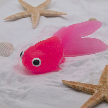 软胶中号金鱼粉色9cm【图片 价格 品牌 报价】-京东