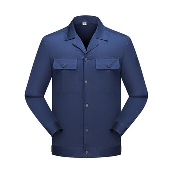 修汽修物业家政工程服劳保服工厂车间工装厂服保洁员工衣上衣外套绣字