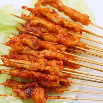 烧烤串串食材批发铁板烤串羊肉牛肉小串冷冻烤肉串炸串火锅食材 鸡肉