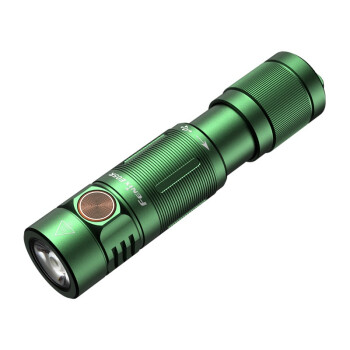 Fenix 手电升级版E05R小型家用USB充电手电筒便携户外防水EDC迷你手电筒 E05R绿色新版 （USB可充电款）