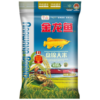 金龙鱼 东北大米 盘锦大米 10kg 蟹稻共生 粳米 香米 十公斤