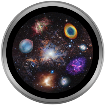 SEGA TOYS-ASTRIAL太空之旅欧版唯美满天星卧室氛围高清碟盘FOR HOMESTAR 星云与超新星-无主机使用不了