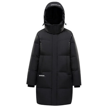 优衣库旗舰店冬季羽绒服男女中长款宽松过膝潮可二开工装情侣纯色加厚