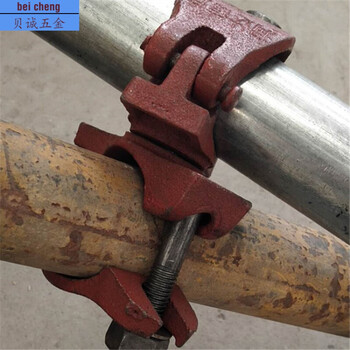 脚手架扣件钢管扣件扣件十字扣件连接转向建筑工地扣件48管卡扣 直角